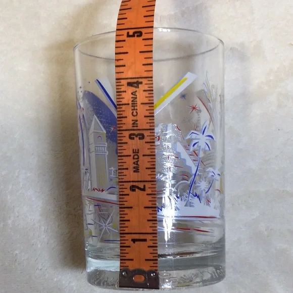 DISNEY McDonalds Anniversary Glasses 4 Count Vintage Mickey Goofy Donald Duck - Picture 15 of 16